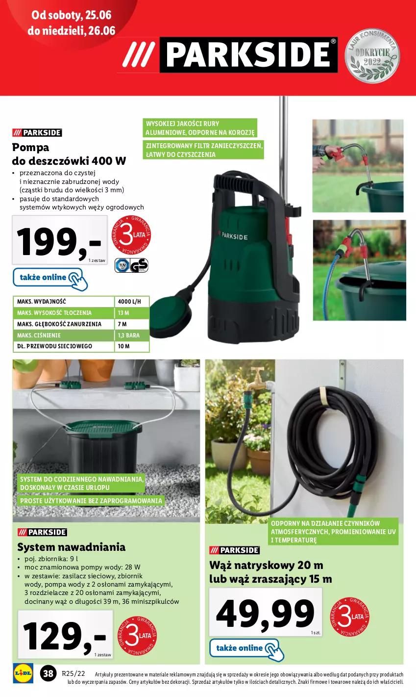 Gazetka promocyjna Lidl - GAZETKA - ważna 20.06 do 26.06.2022 - strona 42 - produkty: Gra, Por, Sok