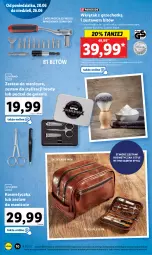 Gazetka promocyjna Lidl - GAZETKA - Gazetka - ważna od 26.06 do 26.06.2022 - strona 12 - produkty: Wkręt, Pędzel do golenia, Kosmetyczka