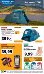 Gazetka promocyjna Lidl - GAZETKA - Gazetka - ważna od 26.06 do 26.06.2022 - strona 14 - produkty: Sok, Por, Pęseta, Woreczek, Namiot, Reflektor LED, Torba, Chusteczki, Dzieci, Reflektor, Drzwi, Ogród