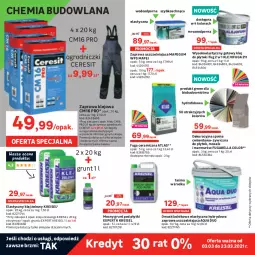 Gazetka promocyjna Leroy Merlin - Dla Fachowców i nie tylko - Gazetka - ważna od 08.05 do 08.05.2021 - strona 2 - produkty: Klej elastyczny, Sok, Por, Geoflex, Bell, Kosz, Klej, Ogrzewanie, LANA, Zaprawa klejowa, Bella, Grunt, Pokrywa, Cement, Ceresit