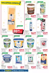 Gazetka promocyjna Makro - [Oferta promocyjna] Dostawa - Gazetka - ważna od 05.01 do 05.01.2022 - strona 4 - produkty: Masło klarowane, Jogurt naturalny, Ser, Gra, Jogurt, Serek, Mleko sojowe, Ser kozi, Sushi, Feta, Gouda, Masło, Philadelphia, Mleko