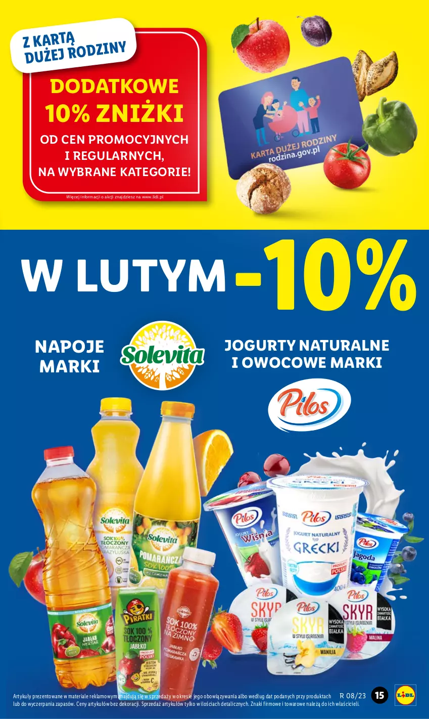 Gazetka promocyjna Lidl - GAZETKA - ważna 20.02 do 22.02.2023 - strona 21 - produkty: Jogurt, Napoje