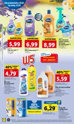 Gazetka promocyjna Lidl - GAZETKA - Gazetka - ważna od 22.02 do 22.02.2023 - strona 60 - produkty: Spray do czyszczenia, Płyn do mycia podłóg, Płyn do mycia paneli, Mleczko, Płyn do mycia, Sidolux, Płyn do szyb