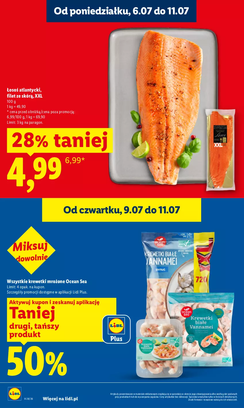Gazetka promocyjna Lidl - Gazetka ważna od 9.07 do 11.07 - ważna 09.07 do 11.07.2026 - strona 14 - produkty: Krewetki