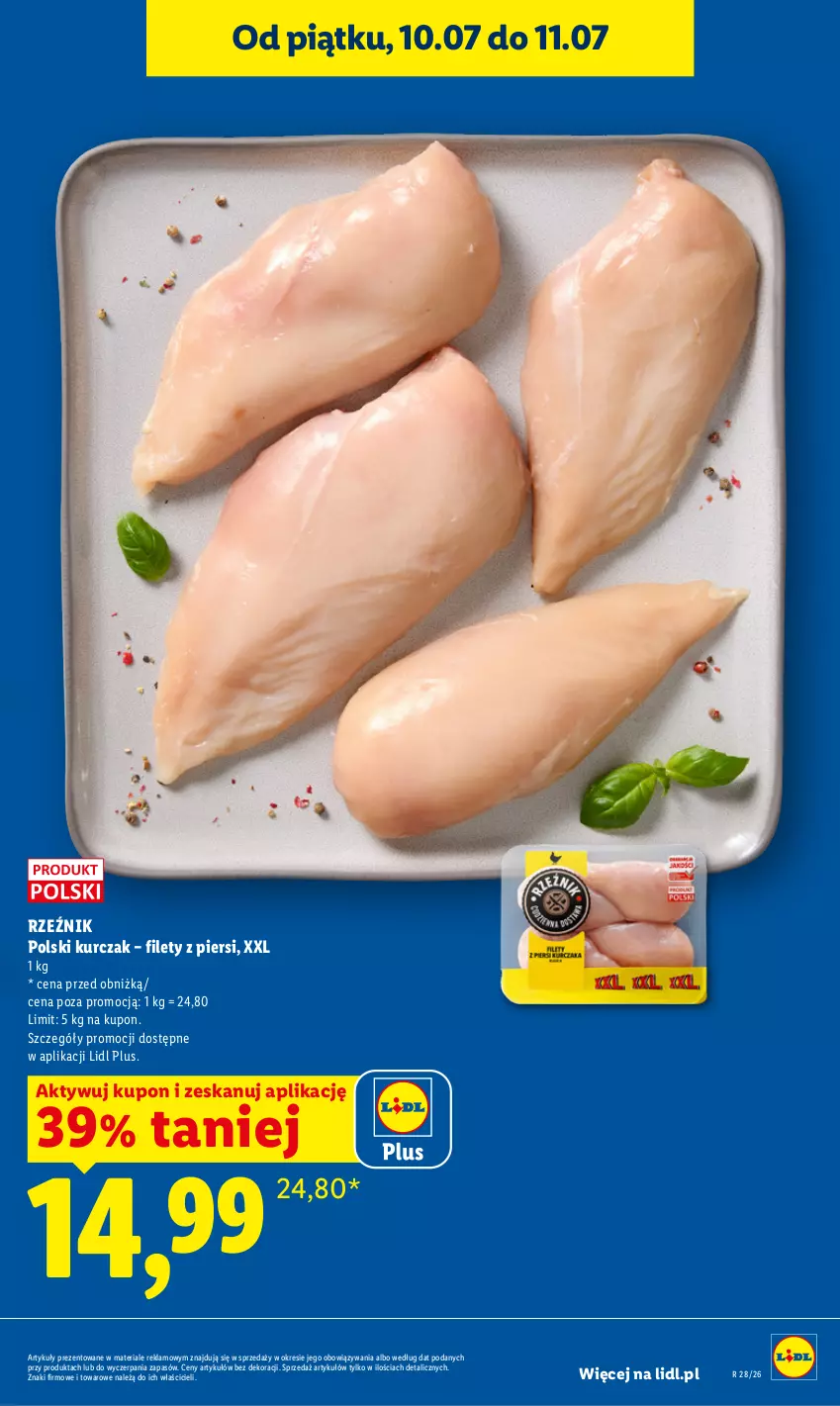 Gazetka promocyjna Lidl - Gazetka ważna od 9.07 do 11.07 - ważna 09.07 do 11.07.2026 - strona 3 - produkty: Kurczak