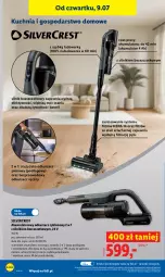 Gazetka promocyjna Lidl - Gazetka ważna od 9.07 do 11.07 - Gazetka - ważna od 11.07 do 11.07.2026 - strona 38 - produkty: Silvercrest, Odkurzacz, Rura, Kuchnia, Szczotka, Akumulator
