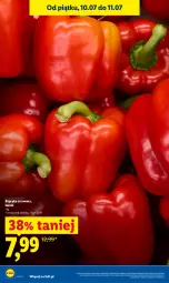 Gazetka promocyjna Lidl - Gazetka ważna od 9.07 do 11.07 - Gazetka - ważna od 11.07 do 11.07.2026 - strona 4 - produkty: Papryka czerwona, Papryka