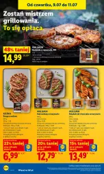 Gazetka promocyjna Lidl - Gazetka ważna od 9.07 do 11.07 - Gazetka - ważna od 11.07 do 11.07.2026 - strona 50 - produkty: Kurczak, Gra, Stek wołowy, Stek, Polędwiczki z kurczaka, Burger, Grill, Grafika