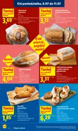 Gazetka promocyjna Lidl - Gazetka ważna od 9.07 do 11.07 - Gazetka - ważna od 11.07 do 11.07.2026 - strona 54 - produkty: Mozzarella, Piec, Pasztecik z pieczarkami, Ser, Rust, Prosciutto, Chleb wieloziarnisty, Pieczarka, Chleb