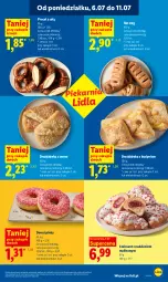 Gazetka promocyjna Lidl - Gazetka ważna od 9.07 do 11.07 - Gazetka - ważna od 11.07 do 11.07.2026 - strona 55 - produkty: Ser, Hot dog, Croissant, Donut