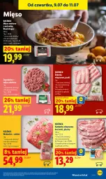 Gazetka promocyjna Lidl - Gazetka ważna od 9.07 do 11.07 - Gazetka - ważna od 11.07 do 11.07.2026 - strona 57 - produkty: Mięso mielone, Karkówka wieprzowa, Lack, Wołowina, Mięso
