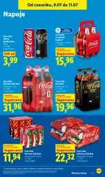 Gazetka promocyjna Lidl - Gazetka ważna od 9.07 do 11.07 - Gazetka - ważna od 11.07 do 11.07.2026 - strona 69 - produkty: Coca-Cola, Napoje
