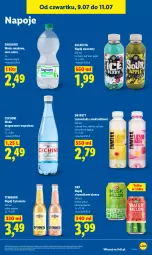Gazetka promocyjna Lidl - Gazetka ważna od 9.07 do 11.07 - Gazetka - ważna od 11.07 do 11.07.2026 - strona 71 - produkty: Lemoniada, Kawa, Napoje, Tymbark, Limonka, Arbuz, Woda, Napój, Melon, Mięta, Liczi, Magnez