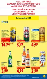 Gazetka promocyjna Lidl - Gazetka ważna od 9.07 do 11.07 - Gazetka - ważna od 11.07 do 11.07.2026 - strona 75 - produkty: Piwa, Książęce, Por, Tropical, Tatra, Radler, Mango, Liczi