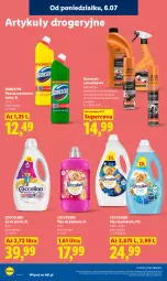 Gazetka promocyjna Lidl - Gazetka ważna od 9.07 do 11.07 - Gazetka - ważna od 11.07 do 11.07.2026 - strona 90 - produkty: Domestos, Coccolino, Płyn do płukania, Szampon, Preparat do czyszczenia, LG