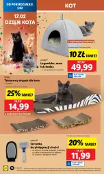 Gazetka promocyjna Lidl - GAZETKA - Gazetka - ważna od 08.02 do 08.02.2025 - strona 16 - produkty: Koc, Szczotka, LEGO, Drapak, Legowisko, Fa