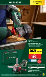 Gazetka promocyjna Lidl - GAZETKA - Gazetka - ważna od 08.02 do 08.02.2025 - strona 21 - produkty: Parkside, Walizka, Szlifierka kątowa, Szlifierka, Akumulator