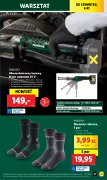 Gazetka promocyjna Lidl - GAZETKA - Gazetka - ważna od 08.02 do 08.02.2025 - strona 29 - produkty: Parkside, Walizka, Karp, Klucz udarowy, Akumulator