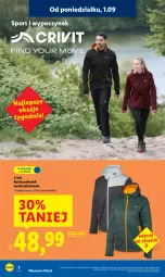 Gazetka promocyjna Lidl - GAZETKA - Gazetka - ważna od 06.09 do 06.09.2025 - strona 2 - produkty: Por, Kurtka, Kurtka softshell, Sport