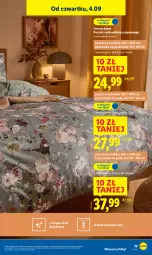 Gazetka promocyjna Lidl - GAZETKA - Gazetka - ważna od 06.09 do 06.09.2025 - strona 21 - produkty: Ivar, Pościel, Poszewka