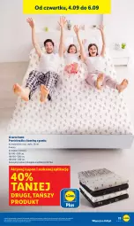 Gazetka promocyjna Lidl - GAZETKA - Gazetka - ważna od 06.09 do 06.09.2025 - strona 25 - produkty: Ivar, Materac, Prześcieradło, Tera