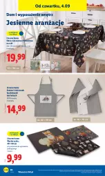 Gazetka promocyjna Lidl - GAZETKA - Gazetka - ważna od 06.09 do 06.09.2025 - strona 32 - produkty: Ivar, Wycieraczka, Stół, Bieżnik, Obrus, Fa