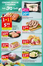 Gazetka promocyjna Auchan - Gazetka 30 Lat Hipermarket Auchan - Gazetka - ważna od 30.03 do 30.03.2026 - strona 16 - produkty: Piec, Mięso mielone, Udziec cielęcy, Szynka, Kotlet, Boczek, Kiełbasa biała, Flaki, Kiełbasa, Flaki wołowe, Mięso, Boczek wieprzowy