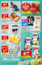 Gazetka promocyjna Auchan - Gazetka 30 Lat Hipermarket Auchan - Gazetka - ważna od 30.03 do 30.03.2026 - strona 21 - produkty: Mozzarella, Ser, Królewski, Kasztelan, Ser Kasztelan, Lack, Serek, Galbani, Ser pleśniowy, Almette