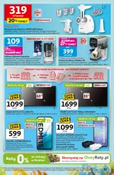 Gazetka promocyjna Auchan - Gazetka 30 Lat Hipermarket Auchan - Gazetka - ważna od 30.03 do 30.03.2026 - strona 31 - produkty: LED TV, Gra, Dzbanek, Amol, Philips, Maszynka do mielenia, Aquaphor, Warka, Szynka, Szatkownica, Bateria, Maszynka, Samsung, Zelmer, Cappuccino, Gala, Olej, Smartfon, LG