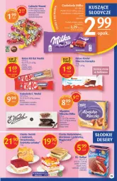 Gazetka promocyjna Delikatesy Centrum - Gazetka DC18 - Gazetka - ważna od 18.05 do 18.05.2022 - strona 19 - produkty: Piec, Kit Kat, Ser, Panna cotta, Kret, Szarlotka, Dr. Oetker, Mleczko, Czekolada, Baton, Kopiec Kreta, E. Wedel, Mleczna kanapka, Gala, Kinder, Milka, Miecz, Babeczki, Michałki