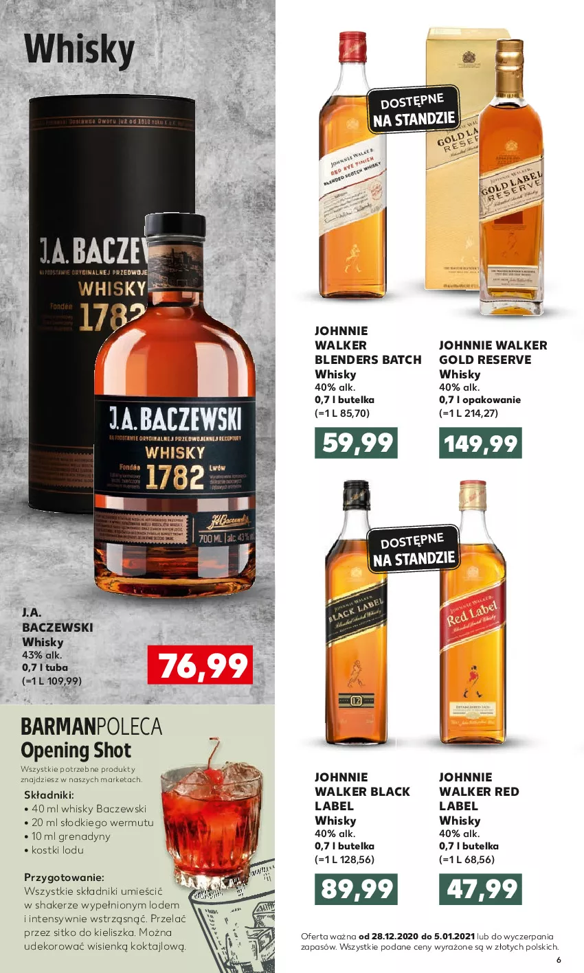 Gazetka promocyjna Kaufland - Barek - ważna 28.12.2020 do 05.01.2021 - strona 6