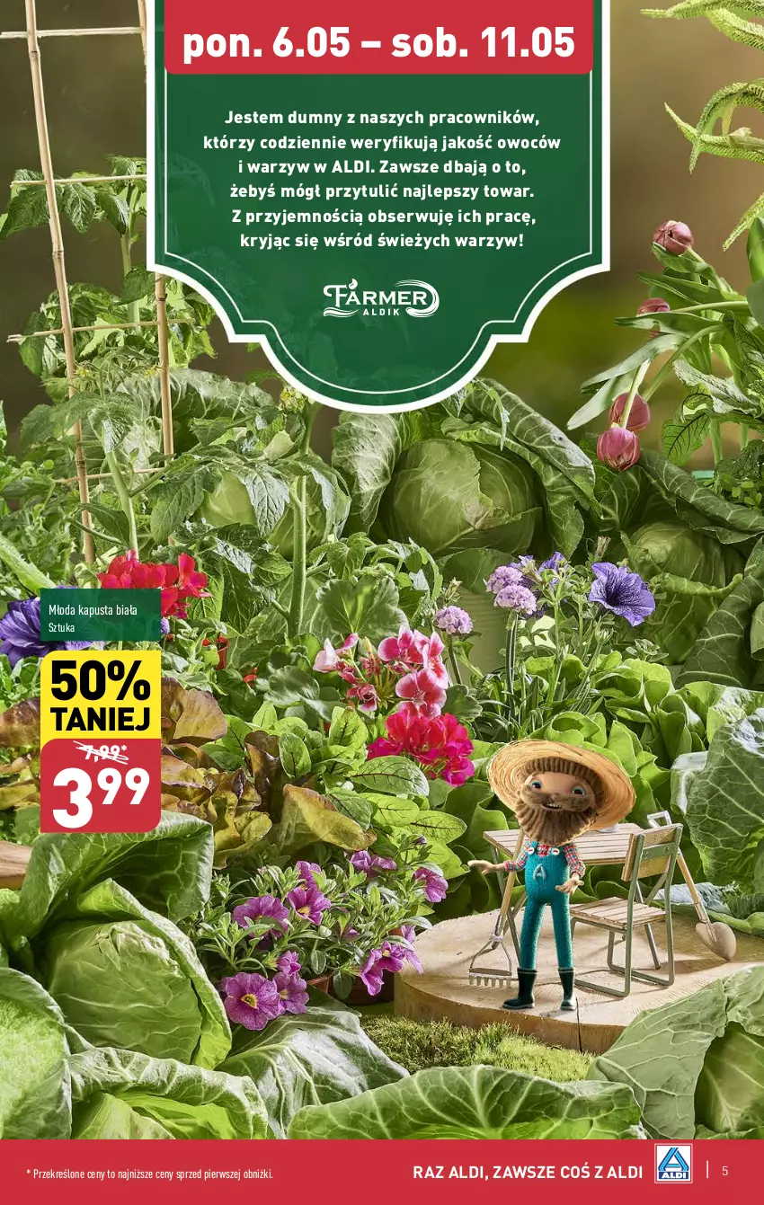 Gazetka promocyjna Aldi - Pełna oferta - ważna 06.05 do 11.05.2024 - strona 5 - produkty: Ser