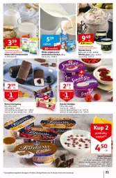 Gazetka promocyjna Auchan - Gazetka Rewelacyjnie małe CENY! Hipermarket Auchan - Gazetka - ważna od 13.09 do 13.09.2023 - strona 21 - produkty: Ser, Smakija, Smalec, Mleko zagęszczone, Baton, Fanta, Deser, Mleko, Fa