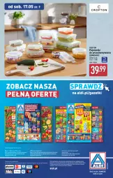 Gazetka promocyjna Aldi - Artykuły przemysłowe i tekstylia - Gazetka - ważna od 17.05 do 17.05.2025 - strona 14 - produkty: Por, O nas, Pojemnik, Biuro
