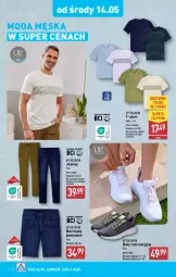 Gazetka promocyjna Aldi - Artykuły przemysłowe i tekstylia - Gazetka - ważna od 17.05 do 17.05.2025 - strona 2 - produkty: Buty, Bermudy, T-shirt, Moda, Fa