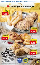 Gazetka promocyjna Lidl - GAZETKA - Gazetka - ważna od 24.07 do 24.07.2021 - strona 19 - produkty: Ciasto z jabłkami, Ser, Koc, Gin, Cukier, Rogal, Ciasto orkiszowe, Jabłka