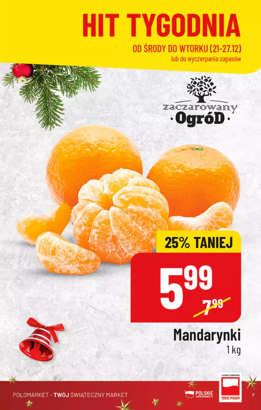 Gazetka promocyjna PoloMarket - Gazetka pomocyjna - ważna 21.12 do 27.12.2022 - strona 7 - produkty: Ogród