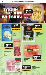 Gazetka promocyjna Netto - Artykuły spożywcze - Gazetka - ważna od 05.07 do 05.07.2023 - strona 8 - produkty: Tortelloni, Ser, Salami, Gorgonzola, Gnocchi, Prosciutto, Ricotta, Szynka, Pieprz, Galbani, Szpinak