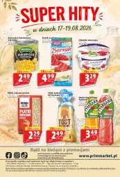 Gazetka promocyjna Prim Market - Gazetka - ważna od 19.08 do 19.08.2026 - strona 16 - produkty: Sok, Ser, Gra, Kuchnia, Kukurydza konserwowa, Dell, Płatki owsiane, Babuni, Chleb tostowy, Tymbark, Napój niegazowany, Chleb, Napój, Kukurydza