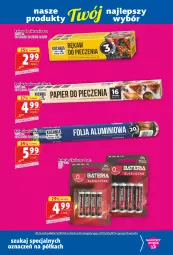 Gazetka promocyjna Prim Market - Gazetka - ważna od 19.08 do 19.08.2026 - strona 18 - produkty: Piec, Papier, Kuchnia, Babuni, Baterie alkaliczne, Półka, Rękaw do pieczenia, Papier do pieczenia, Folia aluminiowa