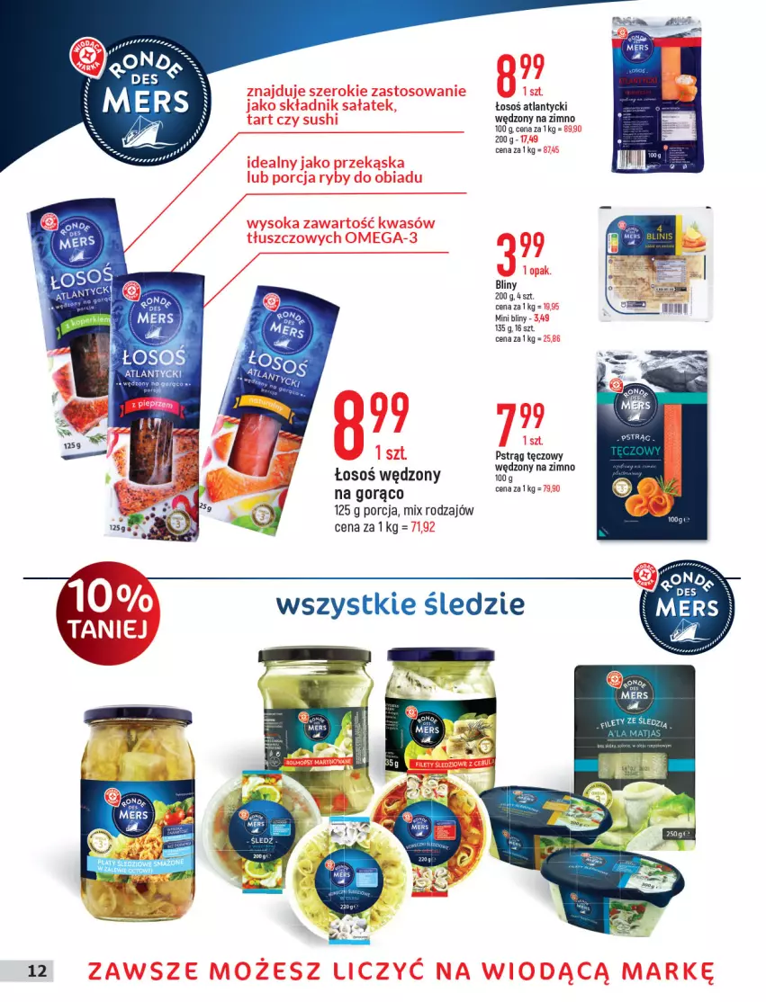 Gazetka promocyjna E Leclerc - ważna 31.05 do 11.06.2022 - strona 12 - produkty: Por, Pstrąg, Pstrąg tęczowy