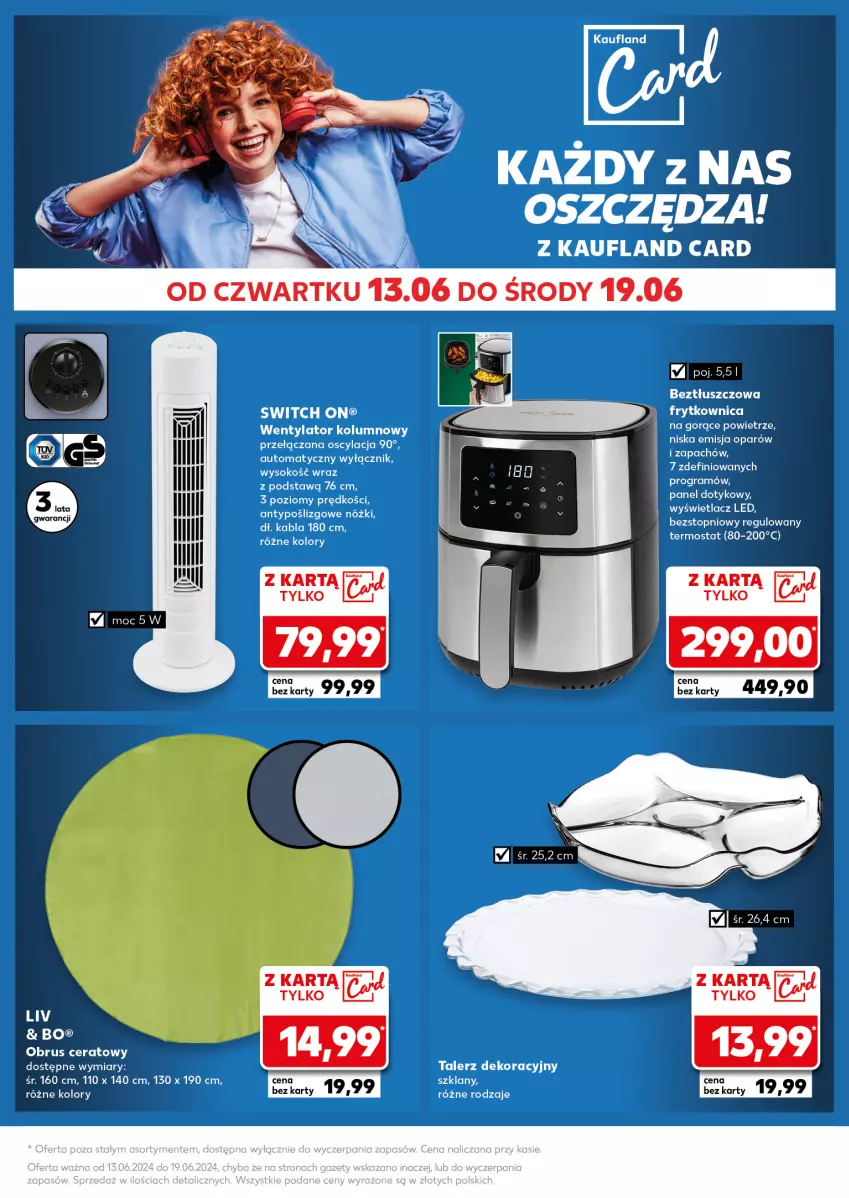 Gazetka promocyjna Kaufland - Kaufland - ważna 17.06 do 19.06.2024 - strona 22 - produkty: Gin, LG, Obrus, Por, Sok, Sport, Top