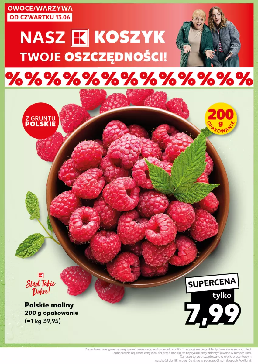 Gazetka promocyjna Kaufland - Kaufland - ważna 17.06 do 19.06.2024 - strona 4 - produkty: Maliny