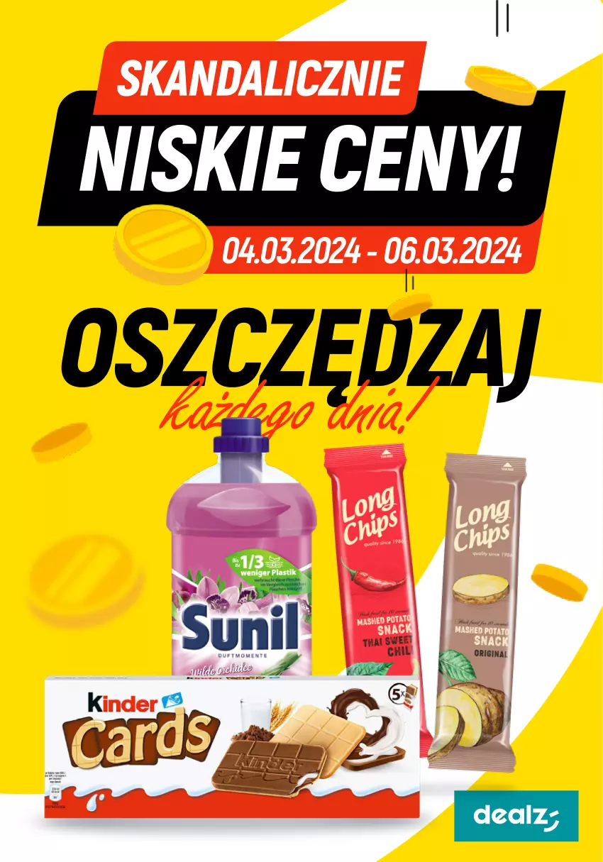 Gazetka promocyjna Dealz - Oszczędzaj każdego dnia! - ważna 04.03 do 06.03.2024 - strona 1