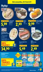 Gazetka promocyjna Lidl - GAZETKA - Gazetka - ważna od 08.11 do 08.11.2025 - strona 33 - produkty: Ser, Karp, Tusz, Wazon, Pstrąg, Mintaj