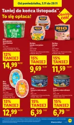 Gazetka promocyjna Lidl - GAZETKA - Gazetka - ważna od 08.11 do 08.11.2025 - strona 35 - produkty: Sałatka, Top, Sos, Gry, Rio Mare, Sałat, Tuńczyk, Olej, Lisner