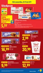 Gazetka promocyjna Lidl - GAZETKA - Gazetka - ważna od 08.11 do 08.11.2025 - strona 51 - produkty: Ser, Raffaello, Wazon, Czekolada, Rurki, Baton, Deser, Alcon, Kakao, Biszkopty, Kinder, Milka, Fa