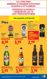Gazetka promocyjna Lidl - GAZETKA - Gazetka - ważna od 08.11 do 08.11.2025 - strona 57 - produkty: Piwa, Por, Gin, Tatra, Desperados, Perła, Limonka, Imbir