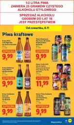 Gazetka promocyjna Lidl - GAZETKA - Gazetka - ważna od 08.11 do 08.11.2025 - strona 59 - produkty: Piwa, Tropical, Robot, Fa