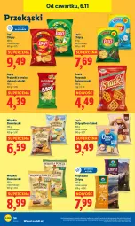 Gazetka promocyjna Lidl - GAZETKA - Gazetka - ważna od 08.11 do 08.11.2025 - strona 60 - produkty: Chipsy, Przysnacki, Lay’s